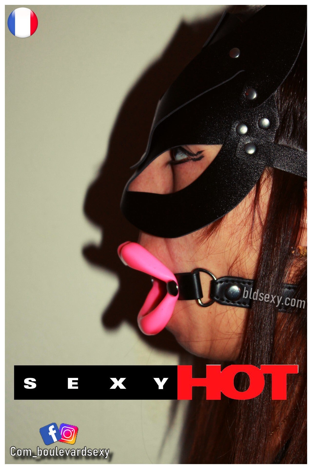 Bâillon Écarteur de Bouche Fétiche Bdsm Pink