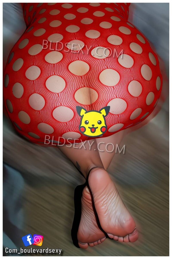 Red Destroy Robe Lingerie Sexy