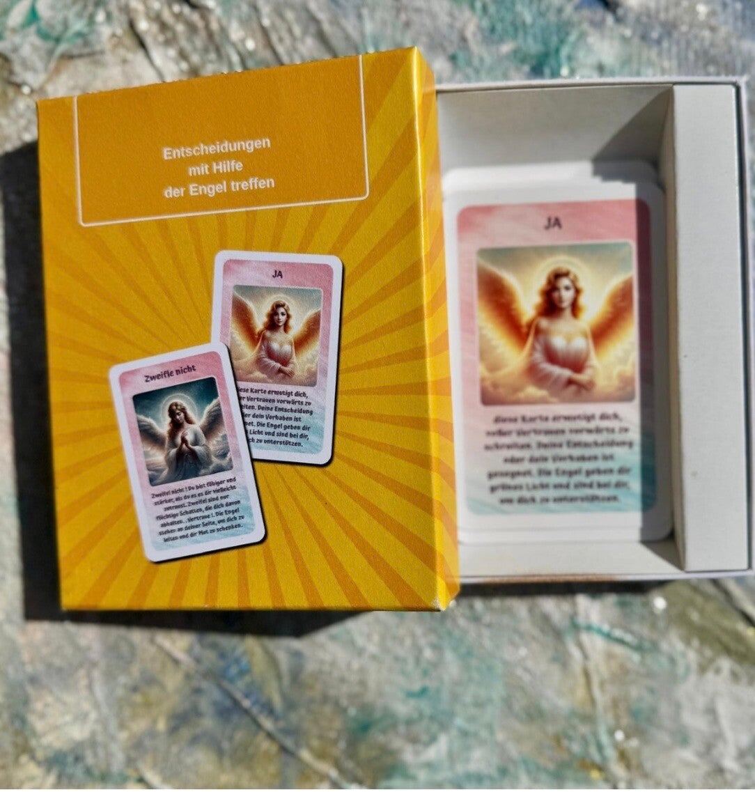 Kartendeck - Entscheidungen treffen mit Hilfe der Engel