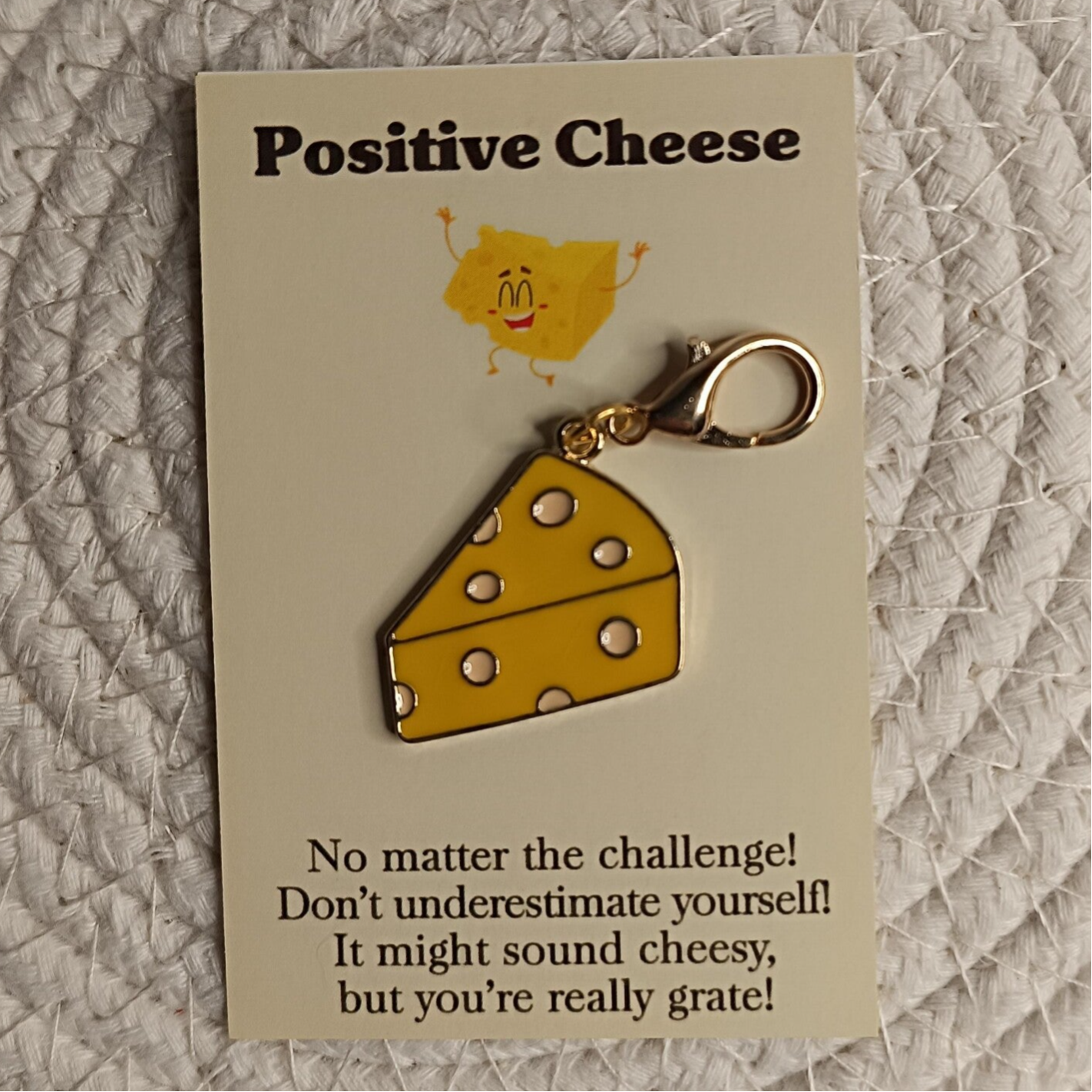 Pocket Hug Positive Cheese
