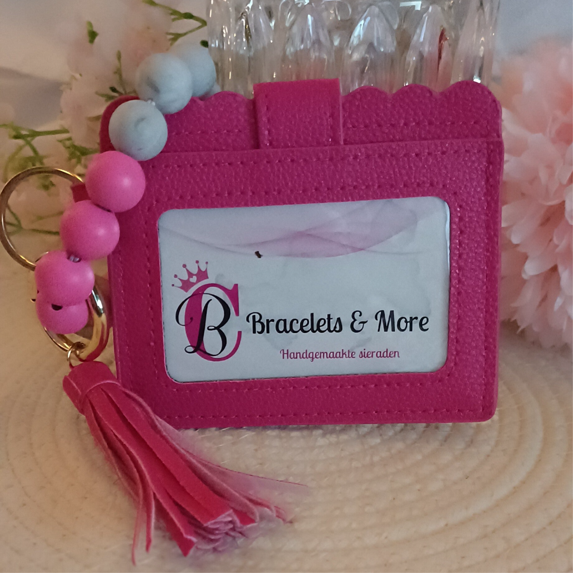 Pasjes Houder Donkerroze