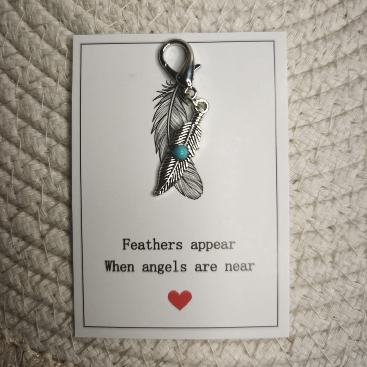 Pocket Hug Angel Feather