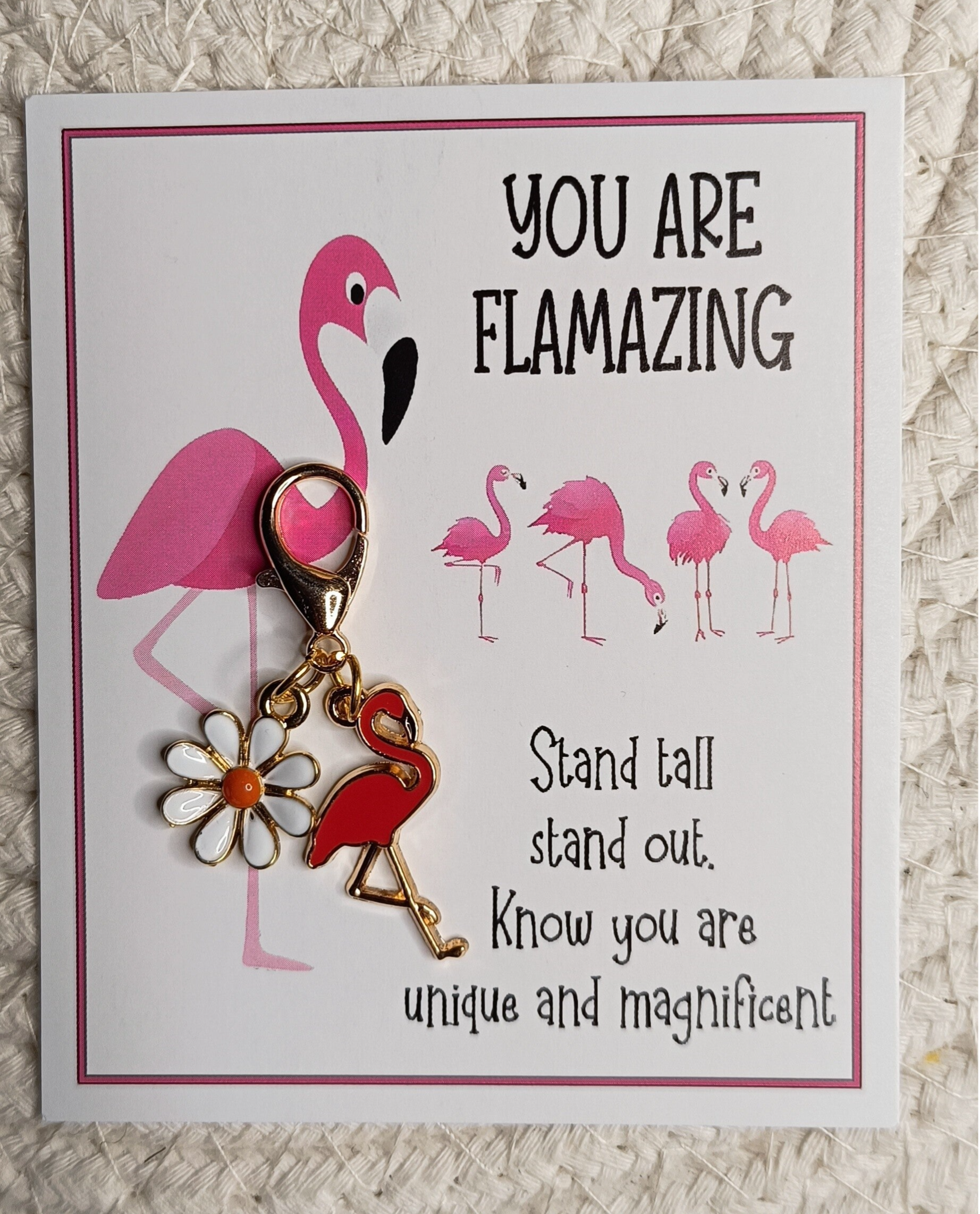Pocket Hug Flamingo