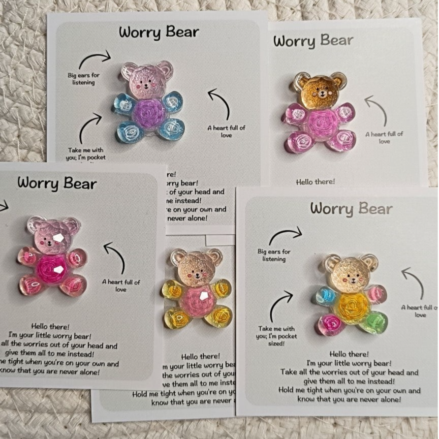 Pocket Hug Worry Bear
