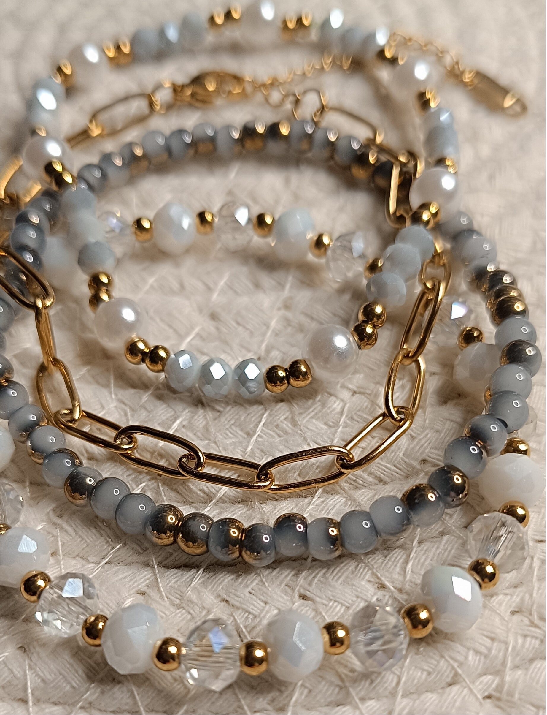 Chic Crystal Armbandeset