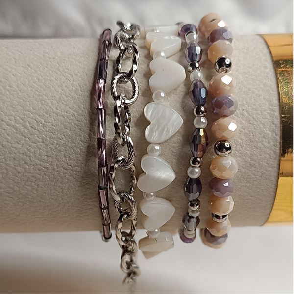 Amour & Moonlight Armbandset