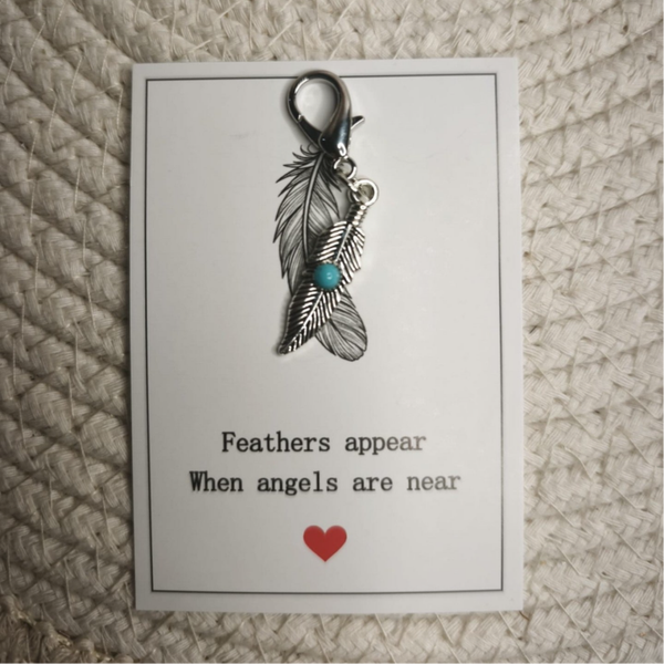 Pocket Hug Angel Feather