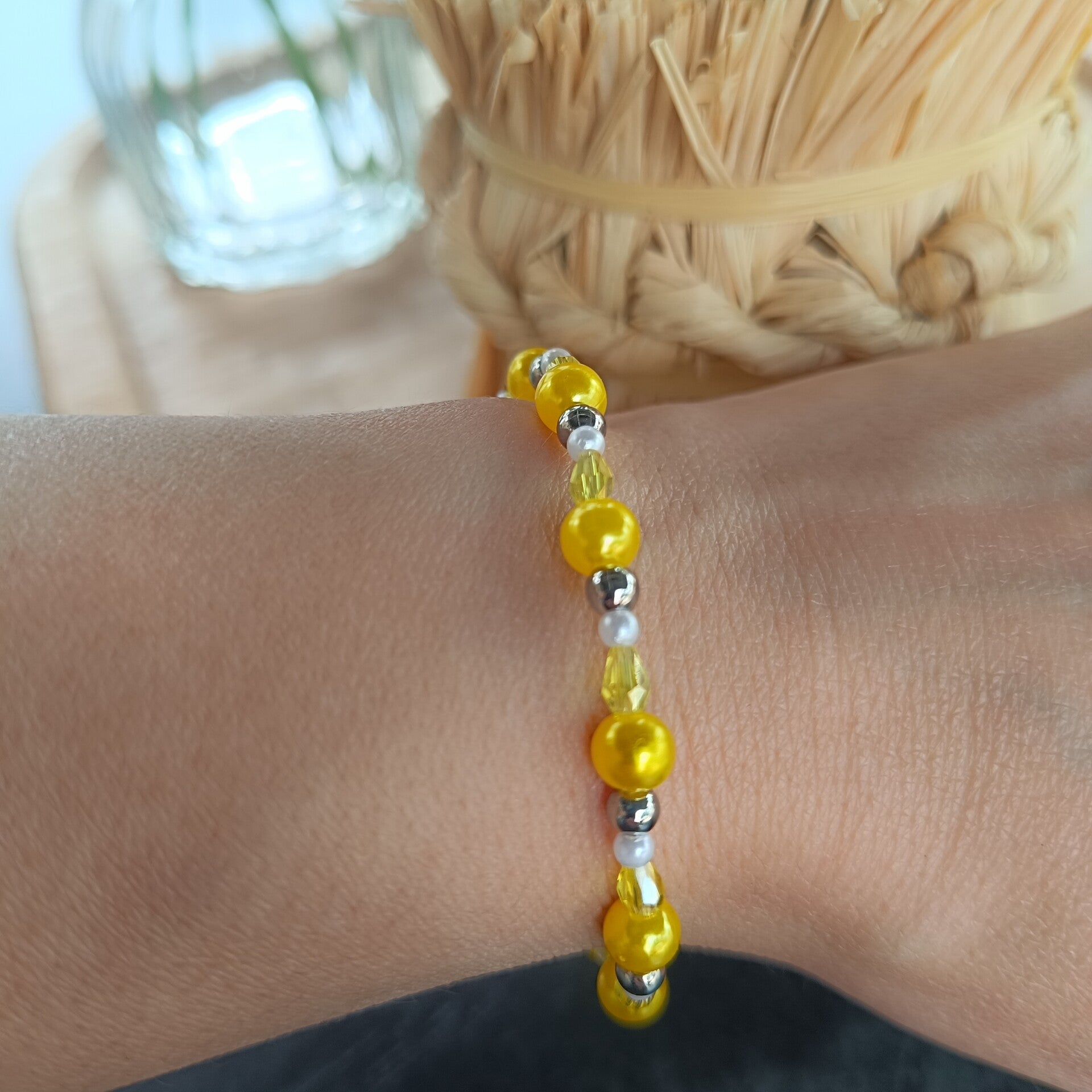 Iris Armband - Sunny Yellow