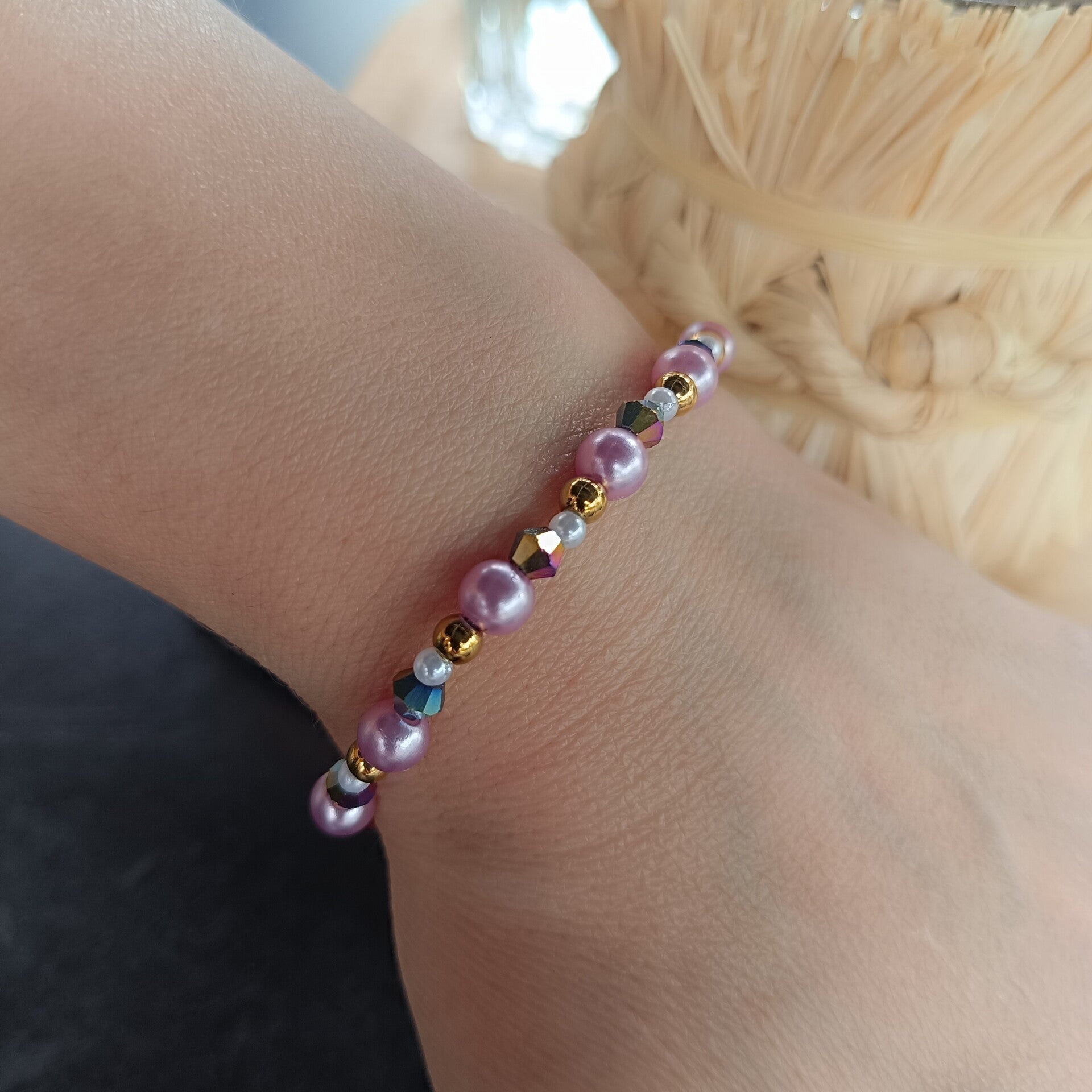 Iris Armband - Lavender Purple