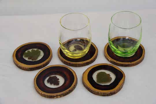 unieke onderzetters set "c"