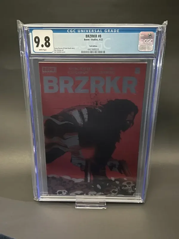 Brzrkr #8 Foil Cover 9.8