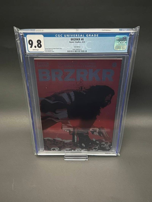 BRZRKR #5 Foil Ed. CGC 9.8
