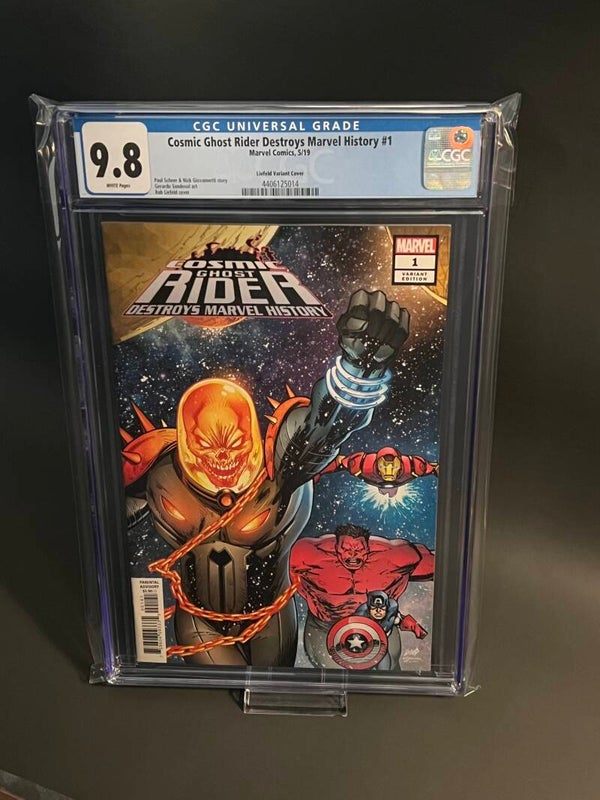 Cosmic Ghost Rider Destroys Marvel History #1 CGC 9.8