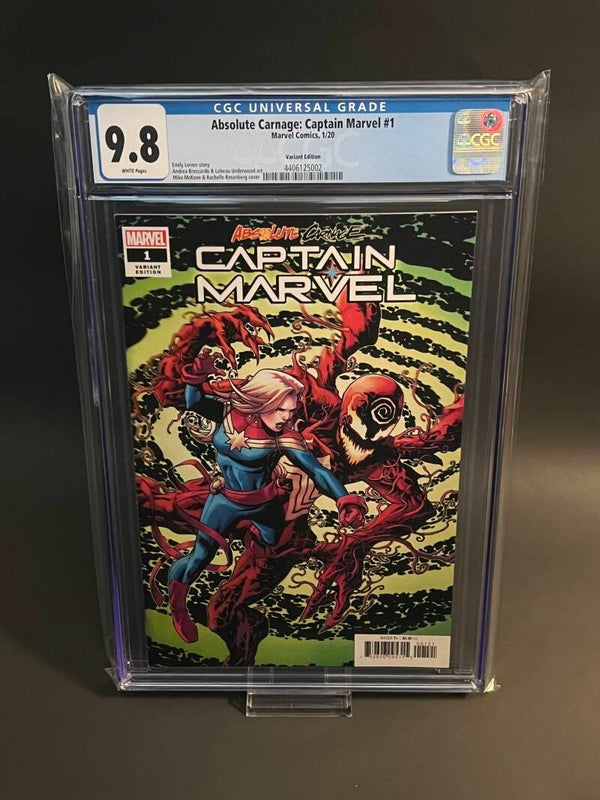 Absolute Carnage: Captain Marvel #1 CGC 9.8