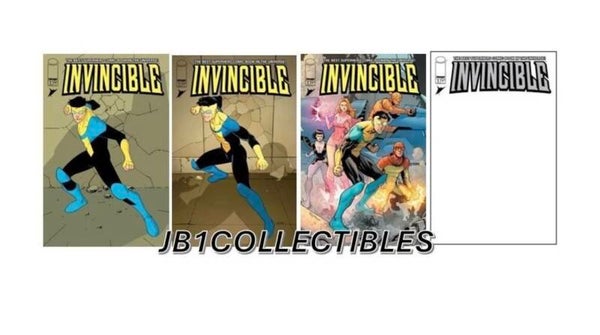 Invincible Foil Reprints Set of 4 Covers