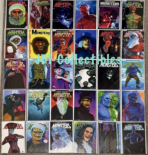Mark Spears Monster's #8 (30-Comic) Full Base Set