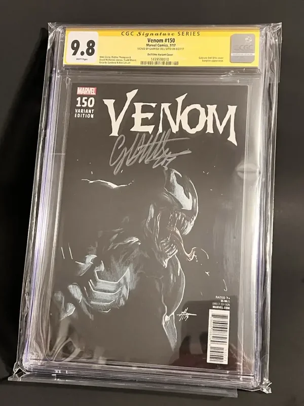 VENOM #150 CGC 9.8 RETAILER INCENTIVE! Signed
