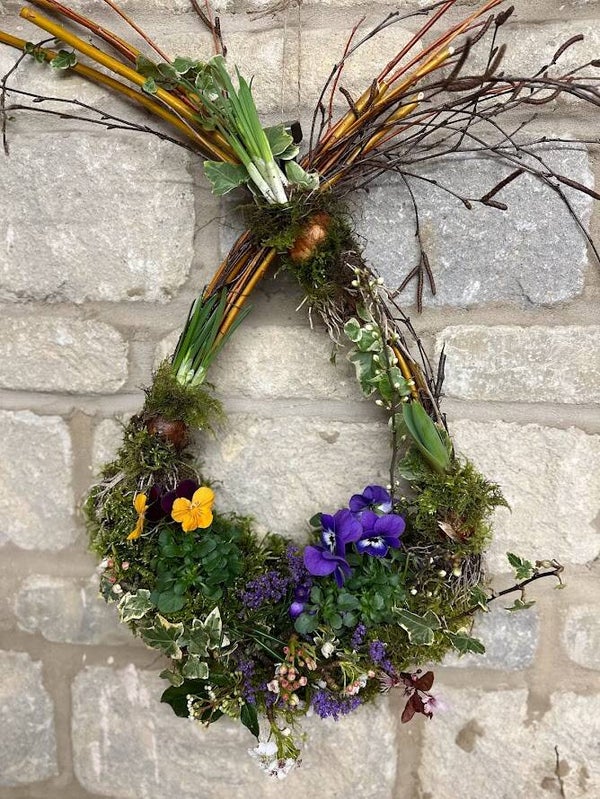 Spring Living Wreath