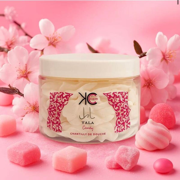 Chantilly de douche yala candy