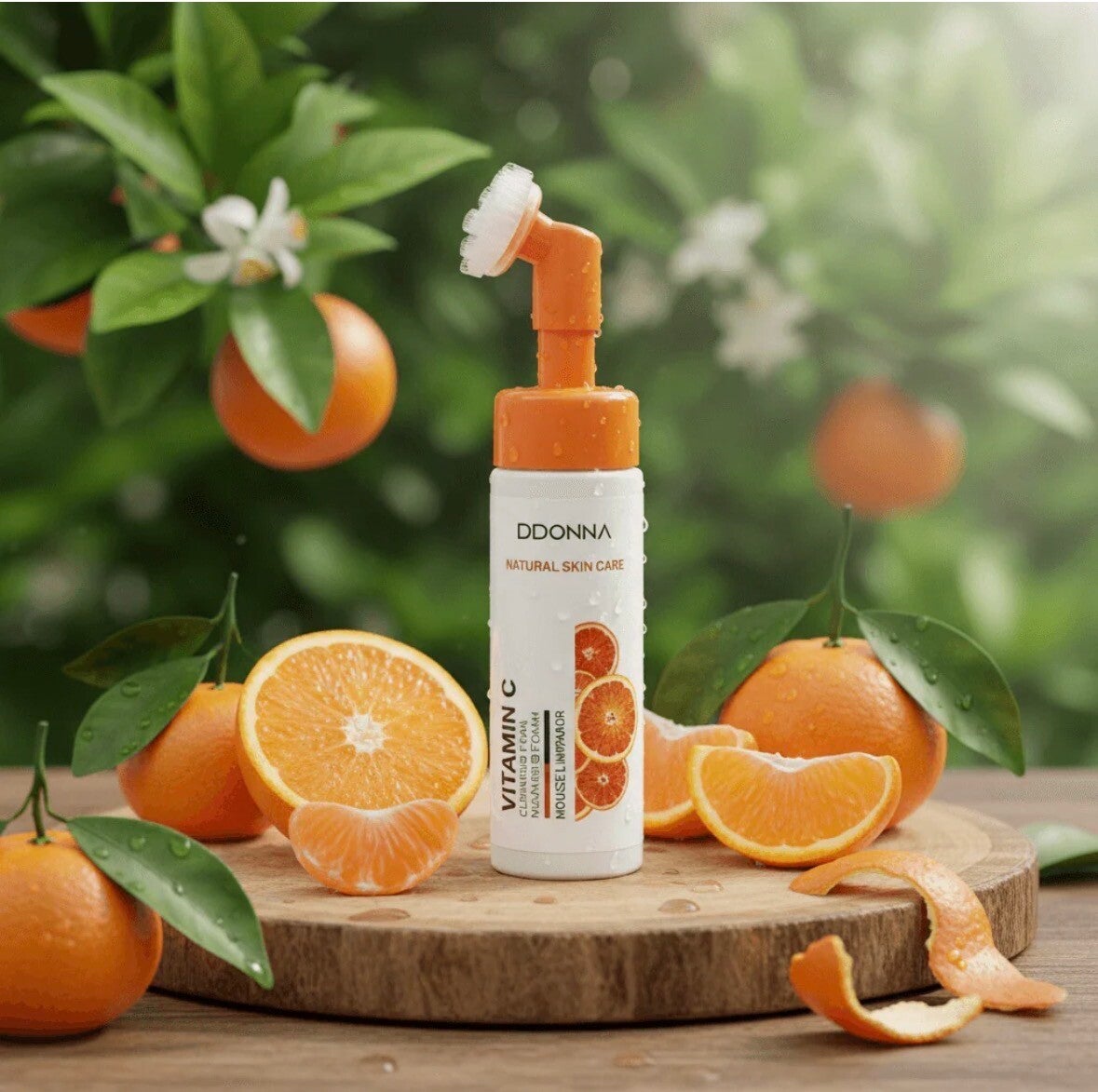 Mousse démaquillante vitamine C