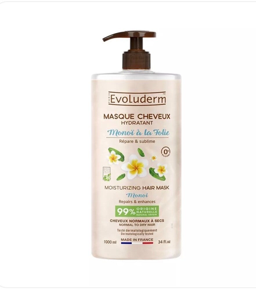 Masque Cheveux Hydratant Monoï à la Folie