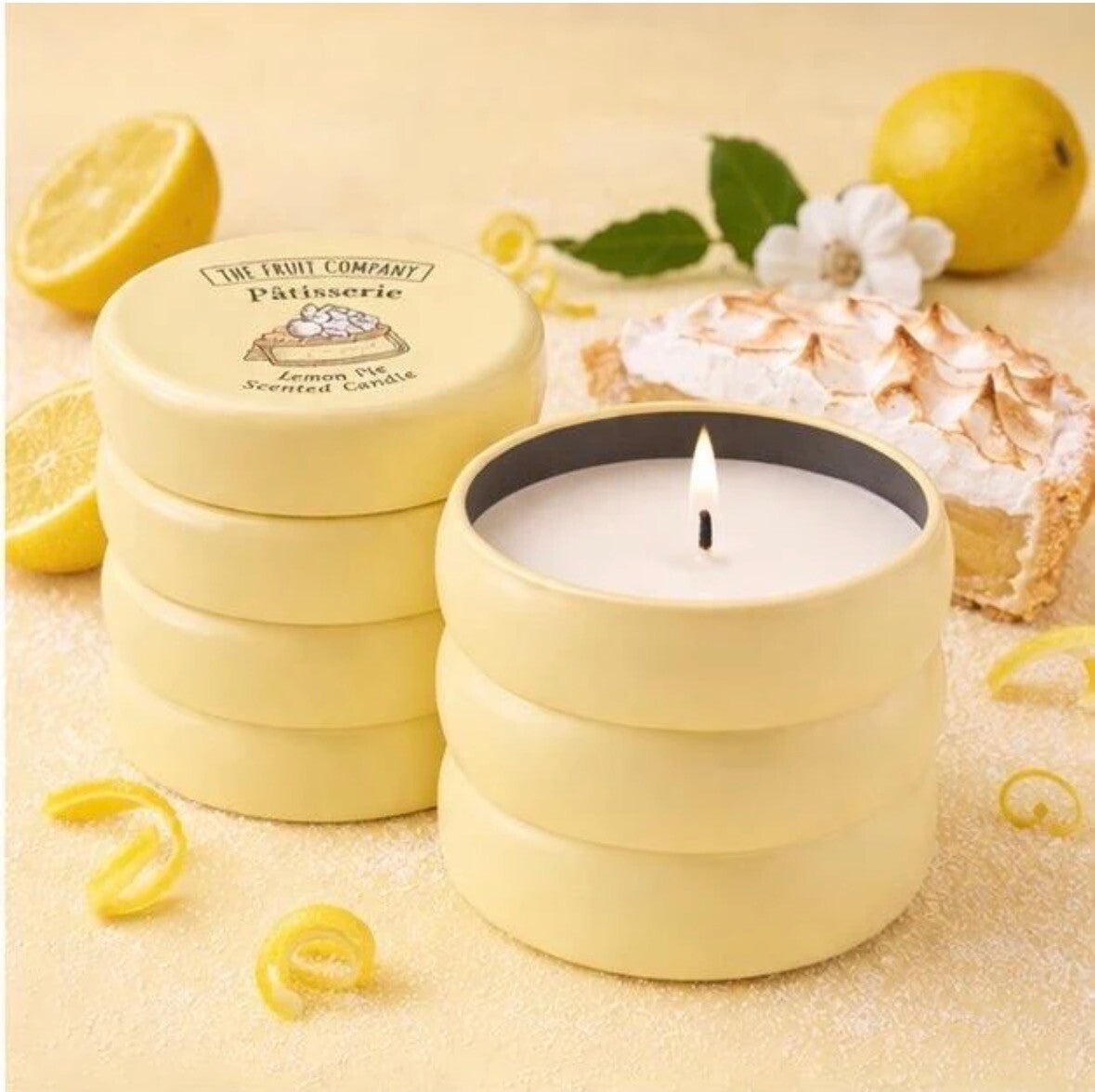Bougie Parfum Lemon Pie