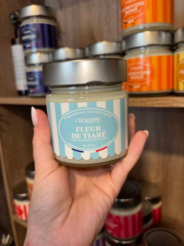 Bougie fleurs de tiaré