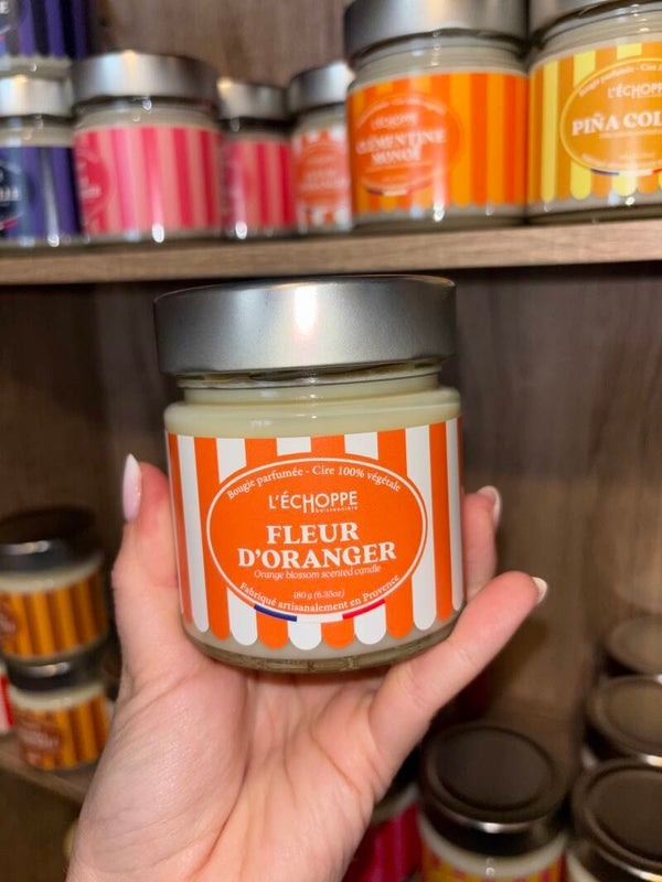 Bougie fleur d'oranger
