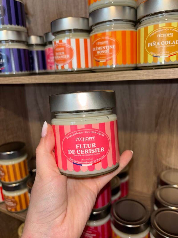 Bougie fleur de cerisier