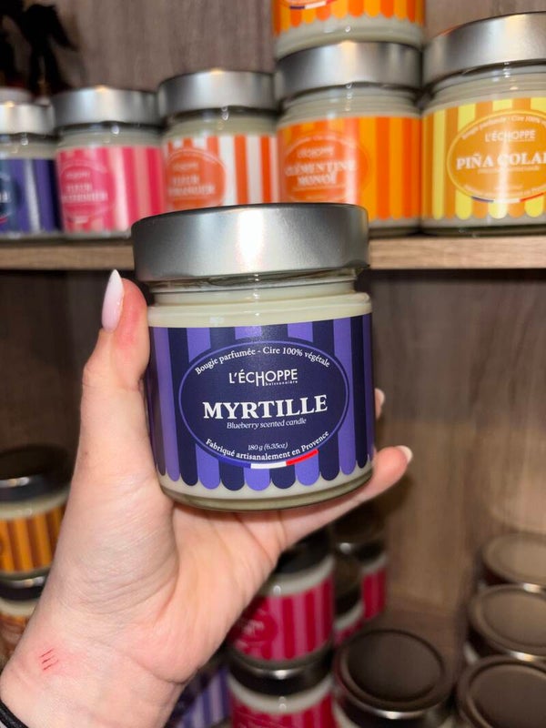 Bougie myrtille