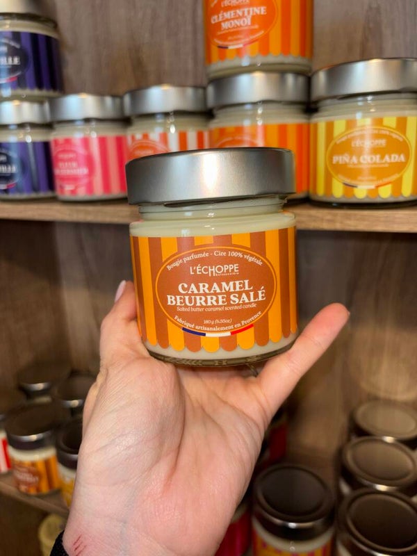 Bougie caramel beurre salé