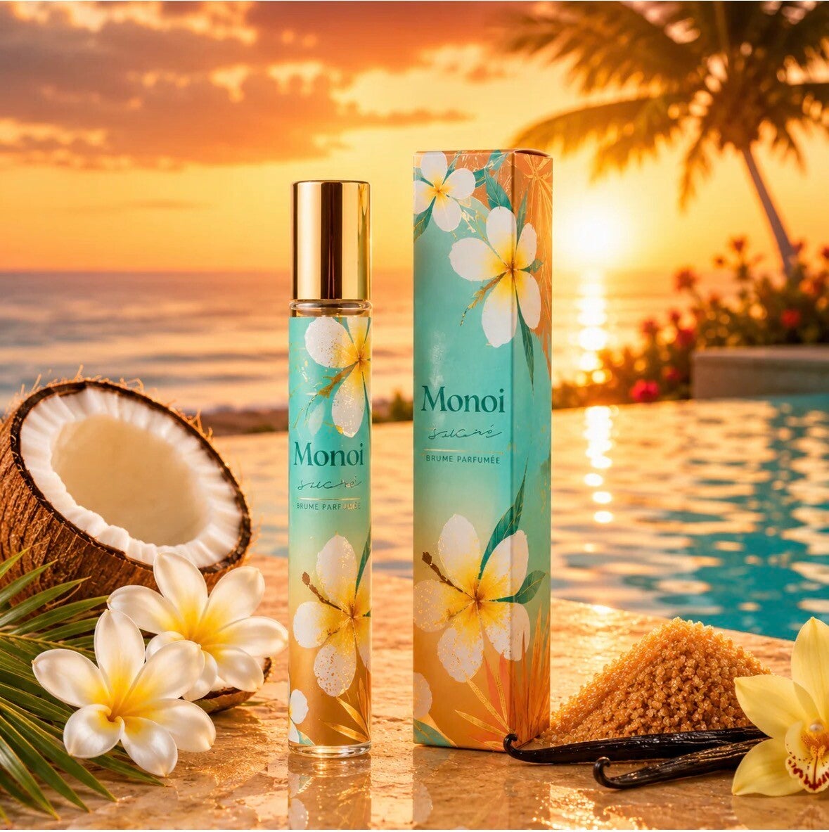 Eau de parfum Monoi sucre