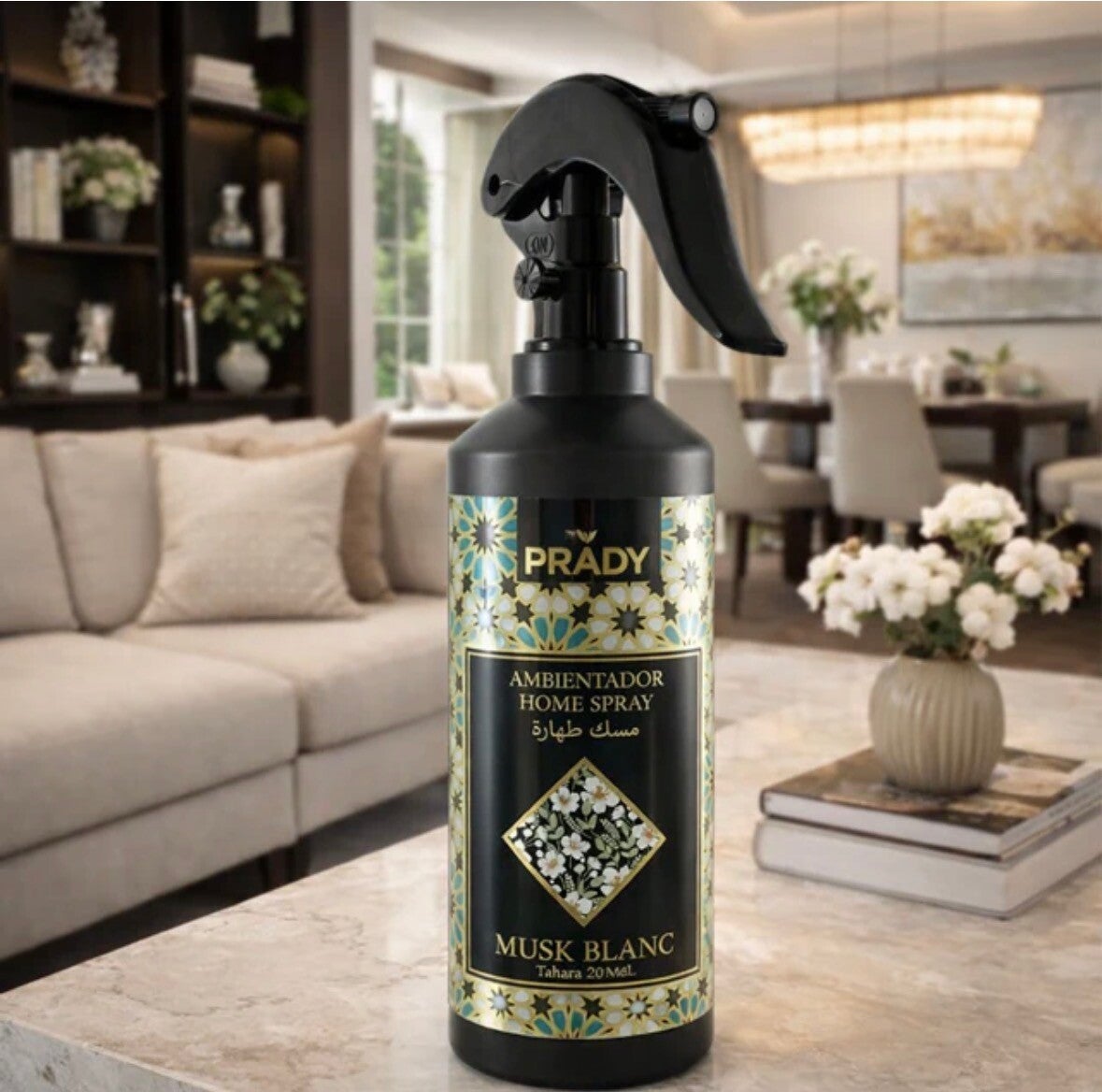 Spray d'ambiance musk blanc