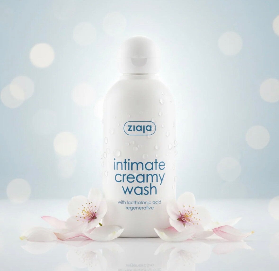 Crème lavante intime a l'acide lactobionique