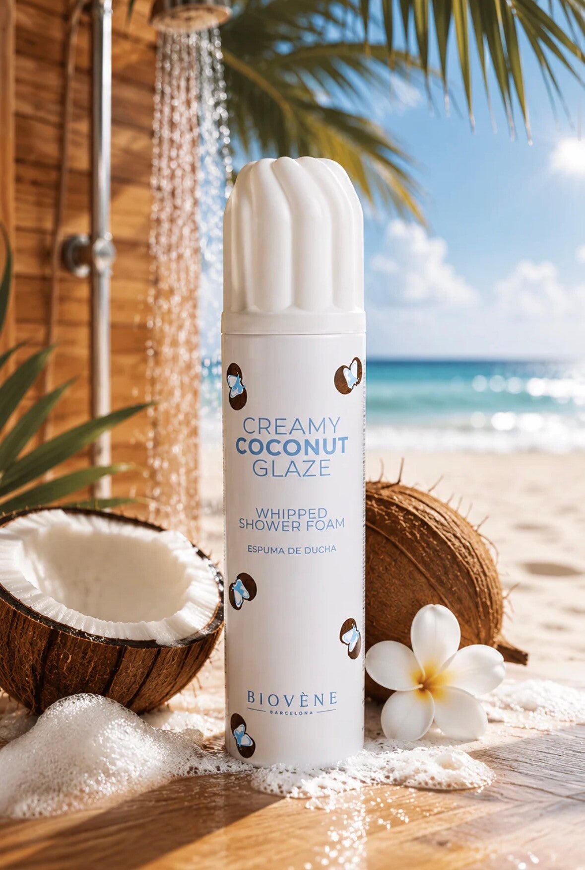 Mousse de douche creamy coconut - Biovene