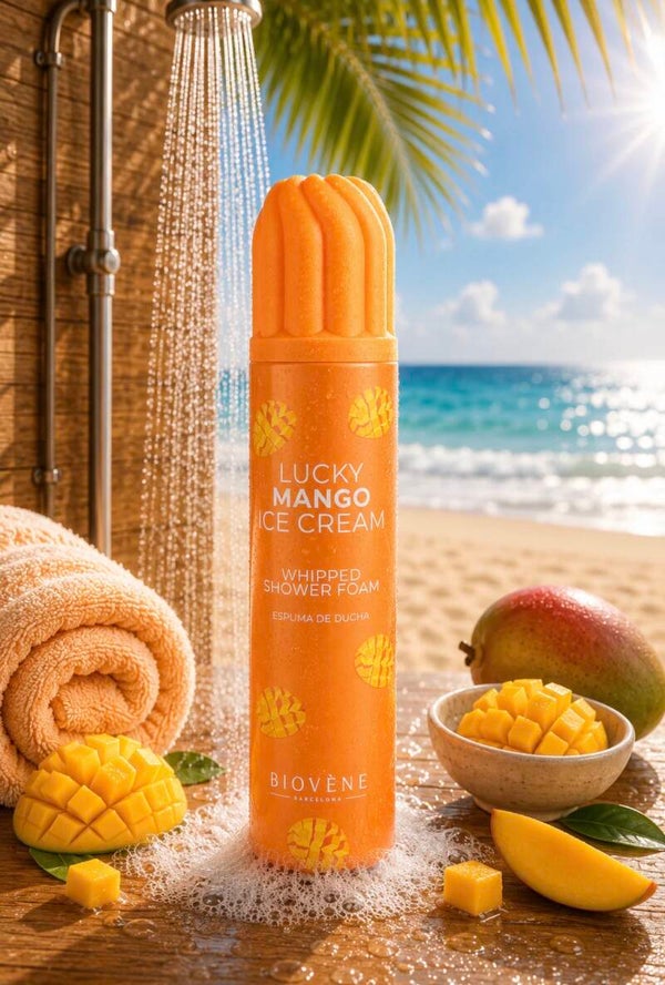 Mousse de Douche Lucky Mango Ice Cream 250ml - Biovene
