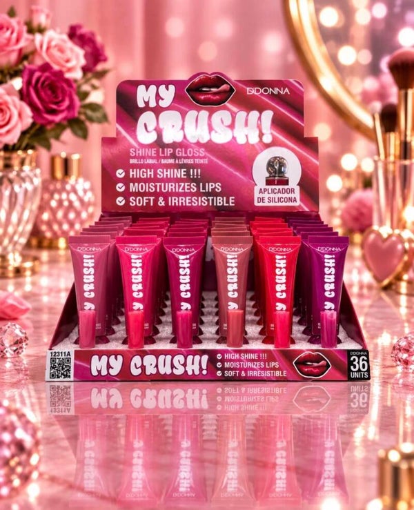 Gloss My Crush Shine Lip Gloss - D'Donna