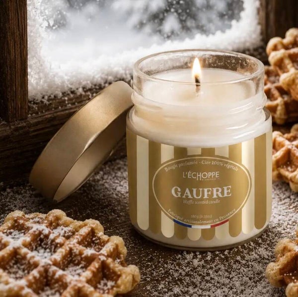 Bougie gaufre