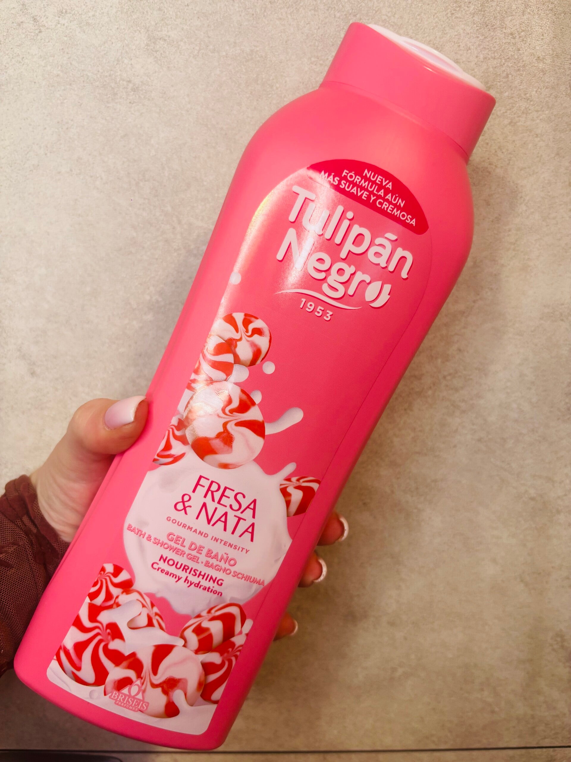 Gel douche et bain - Fraise chantilly