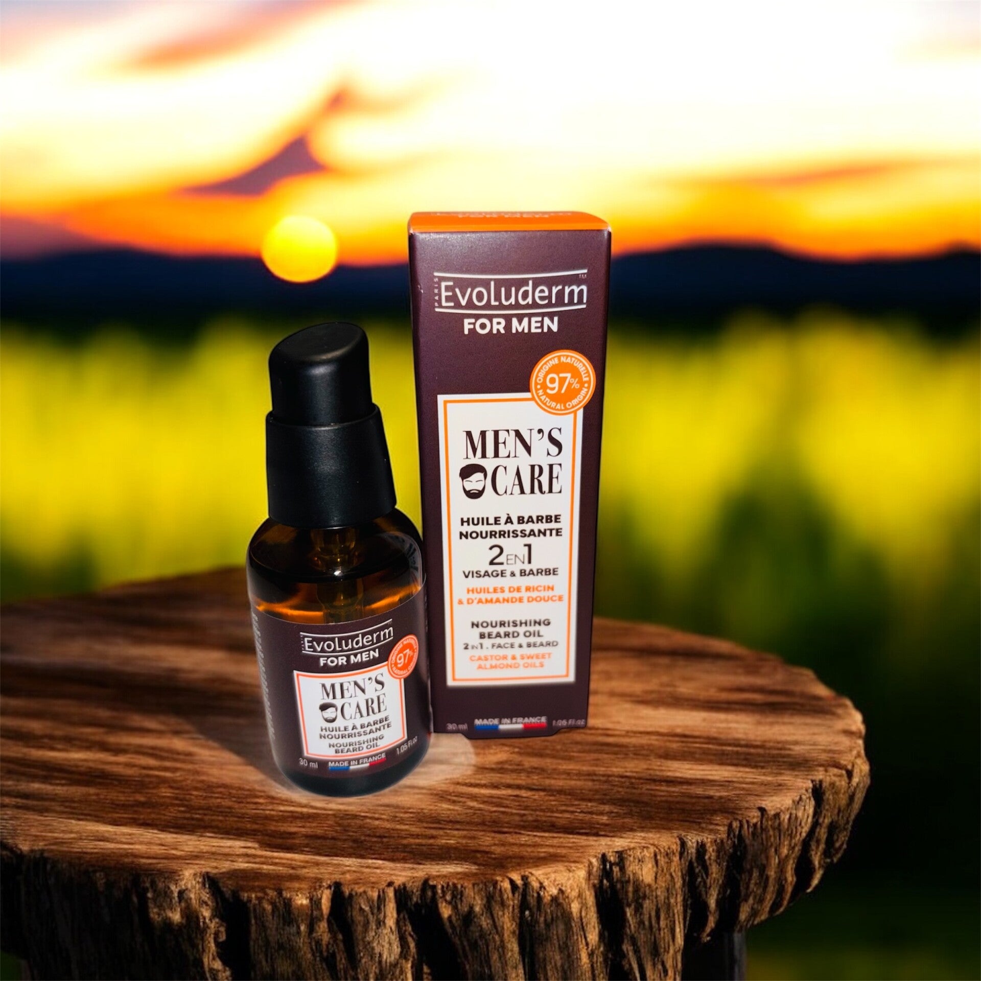 Huile à barbe nourrissante