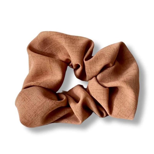 Scrunchie Maxi Linnen Sand