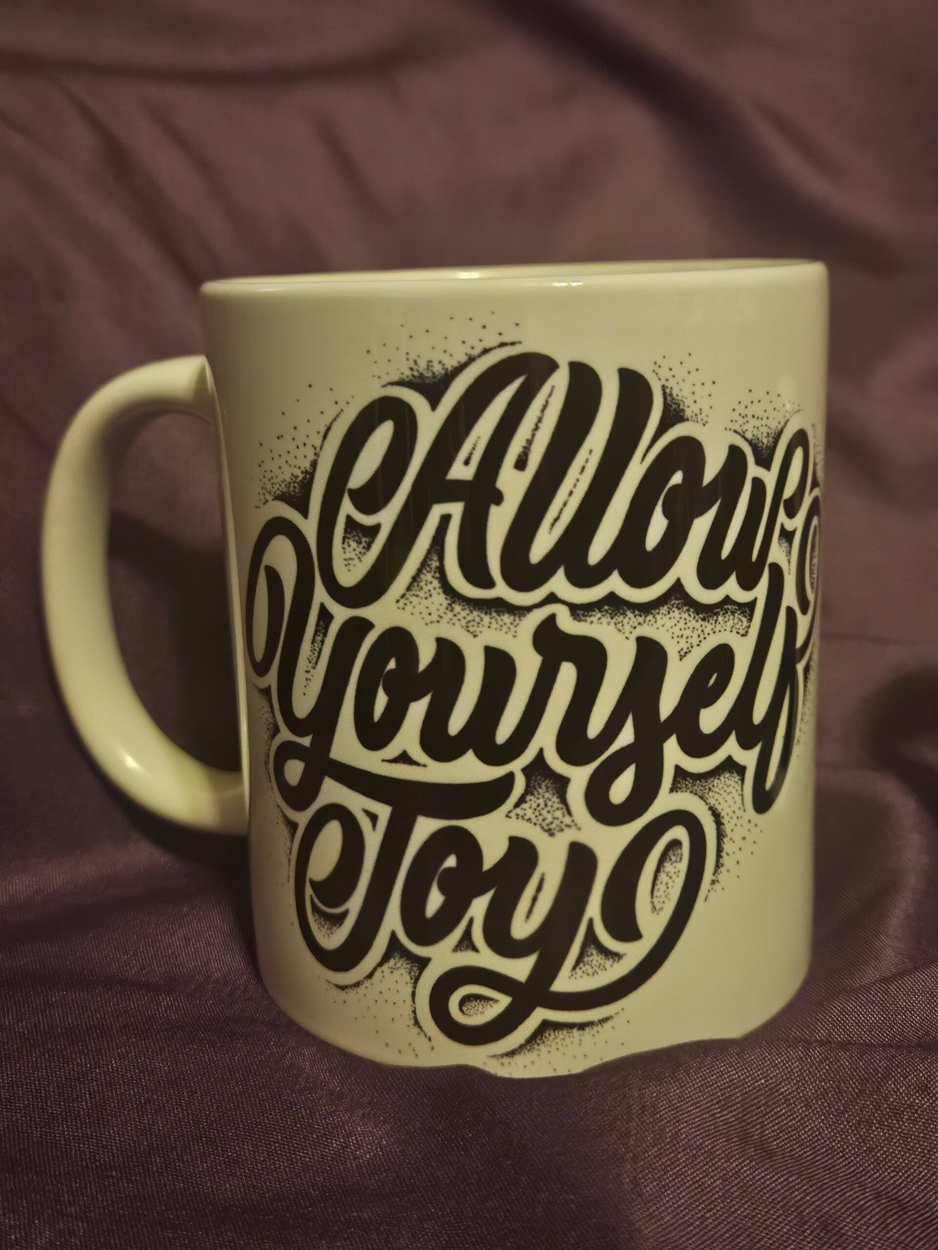 Allow Yourself Joy Inspirational Coffee Mug (11oz)
