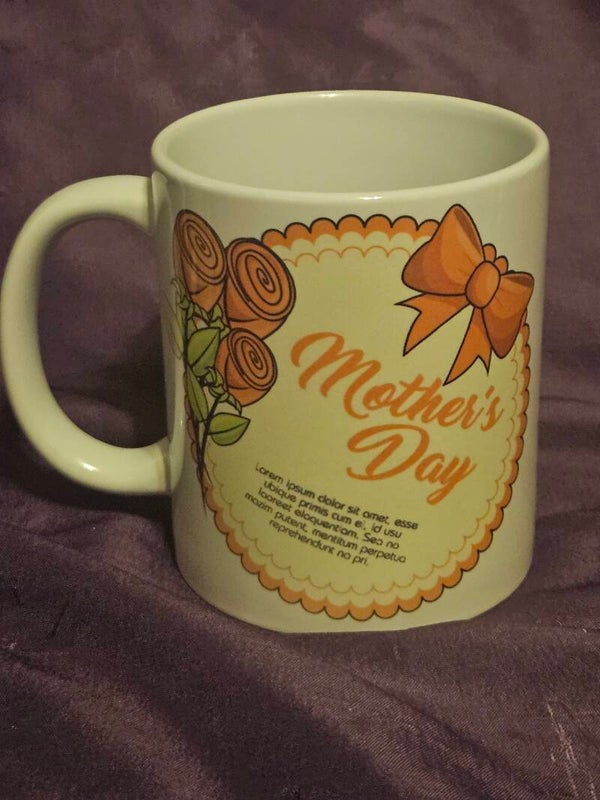 Vintage "Happy Mother's Day" 11oz Ceramic Coffee Mug - The Perfect Gift for Mom