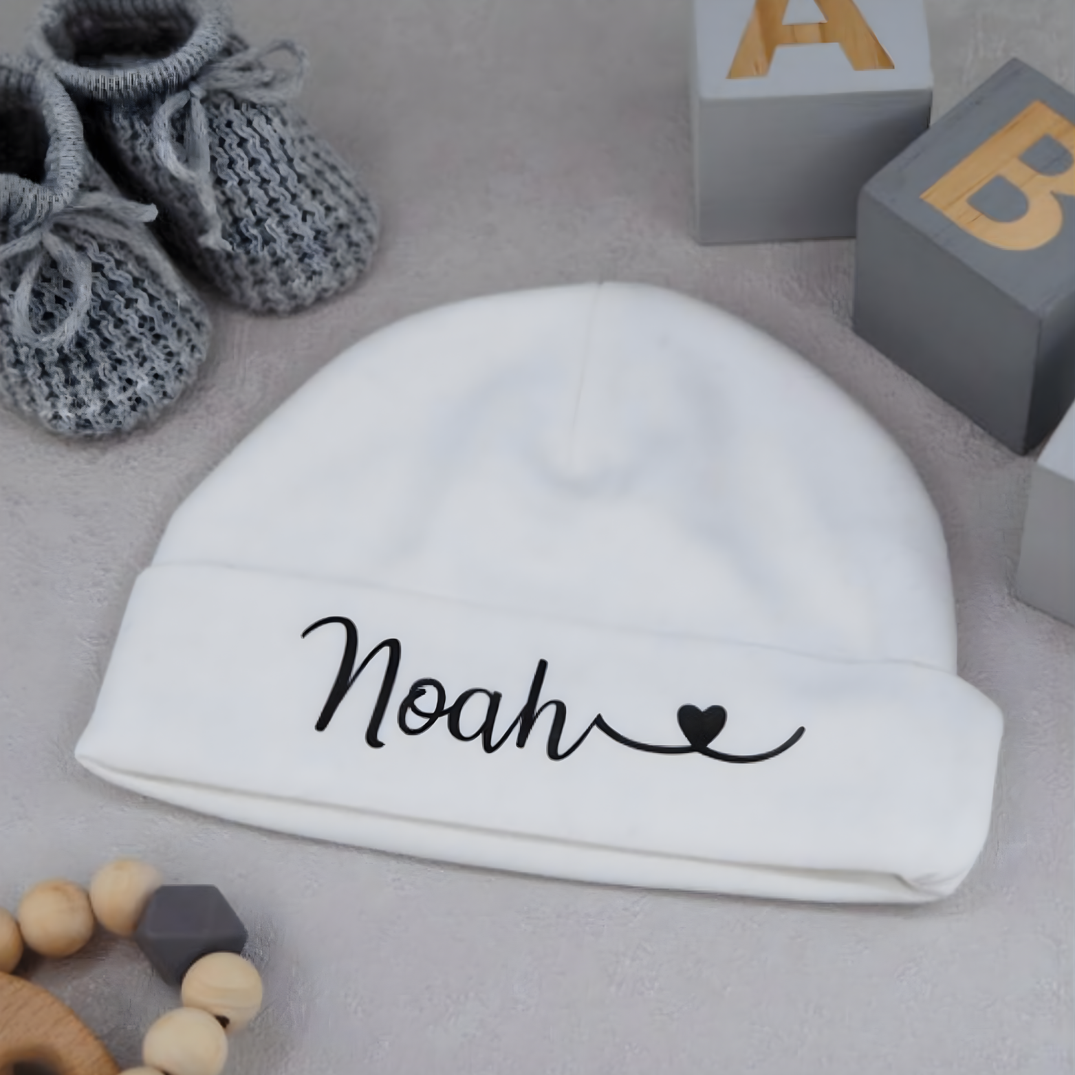 Geboortemutsje met naam