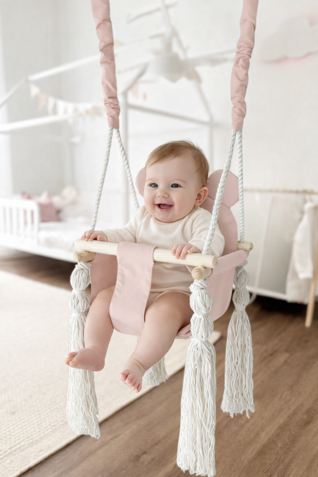 Babyschommel met naam