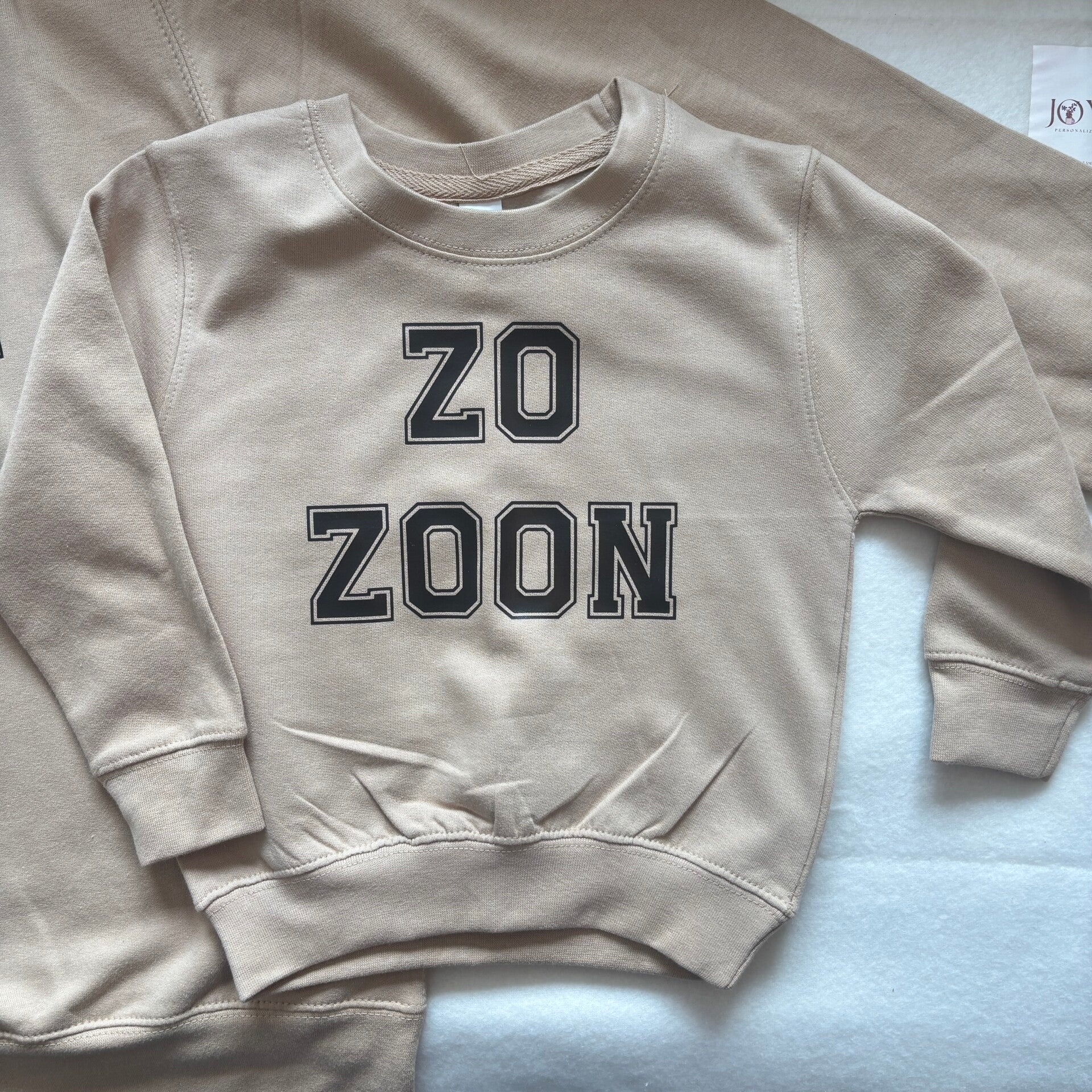 Trui KIDS met eigen ontwerp