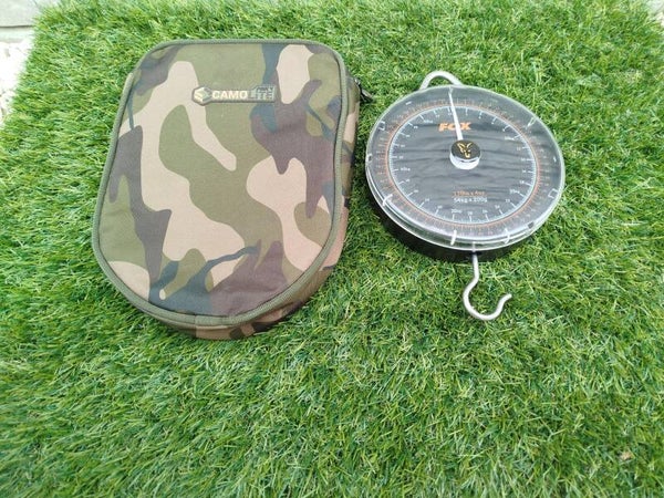 Fox Dial Scale + camolite scale pouch
