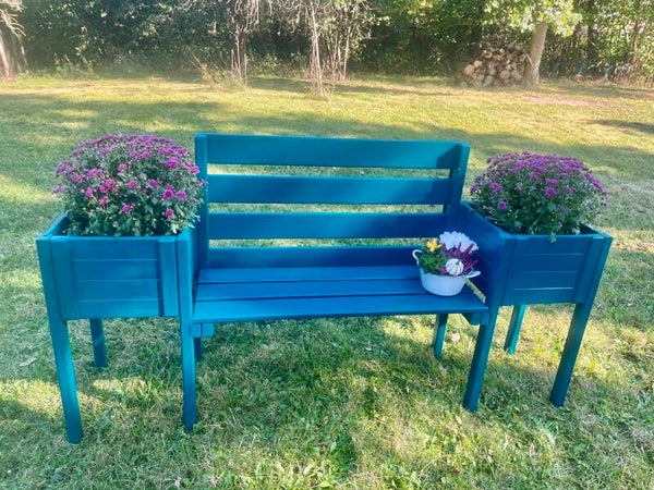 Gartenbank Blumenbank