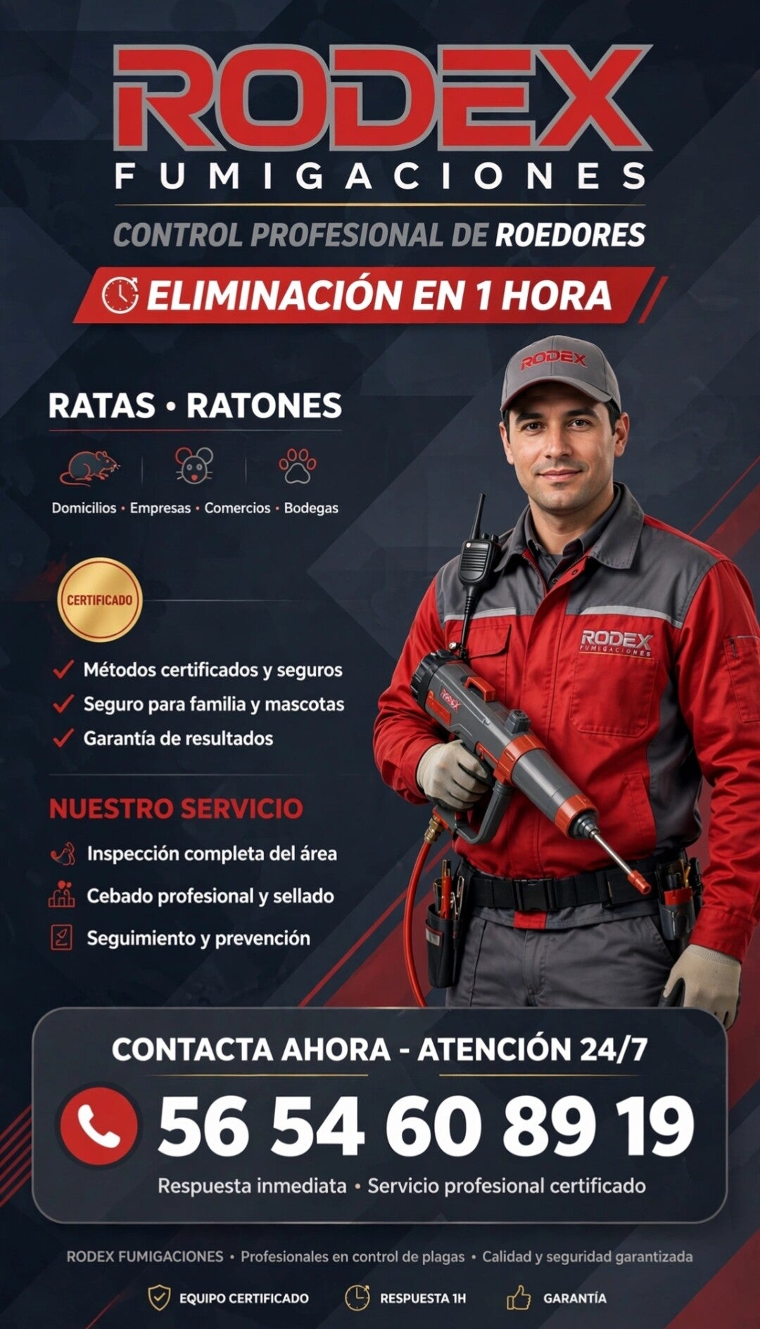 Fumigación profesional para casas y negocios en Ciudad Azteca Control de plagas efectivo para hogares en Ciudad Azteca Servicio de fumigación contra cucarachas en Ciudad Azteca Fumigación económica y segura para negocios en Ciudad Azteca Control profesion