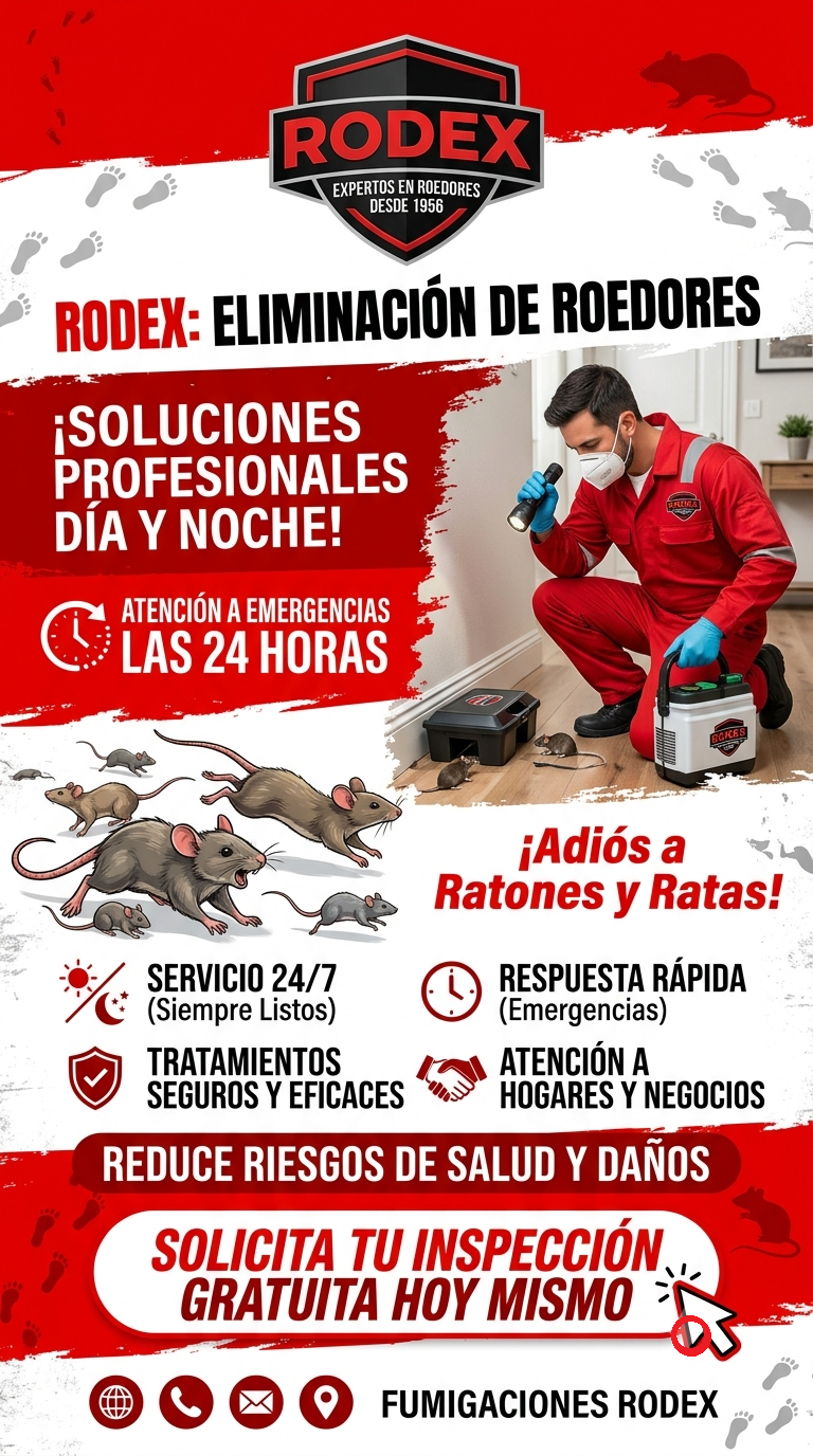 RODEX CONTROL DE PLAGAS 2026